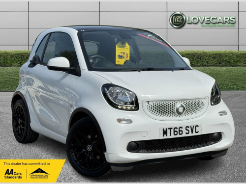 Smart fortwo  1.0 Edition White Coupe 2dr Petrol Twinamic Euro 6