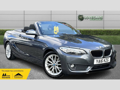 BMW 2 Series  2.0 218d SE Convertible 2dr Diesel Auto Euro 6 (s/