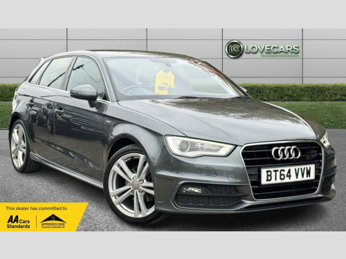 Audi A3  1.2 TFSI S line Sportback 5dr Petrol Manual Euro 6