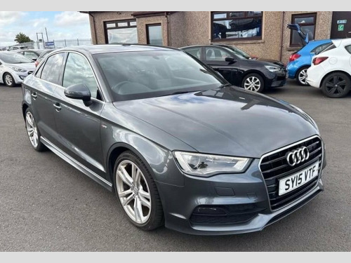 Audi A3  2.0 TDI S line Saloon 4dr Diesel Manual Euro 6 (s/