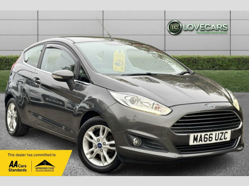 Ford Fiesta  1.25 Zetec Hatchback 3dr Petrol Manual Euro 6 (82 