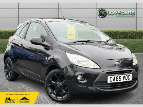 Ford Ka  1.2 Zetec Black Edition Hatchback 3dr Petrol Manua 