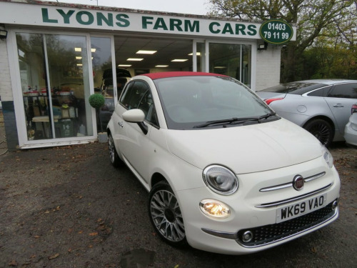 Fiat 500C  1.2 Star Convertible 2dr Petrol Manual Euro 6 (s/s