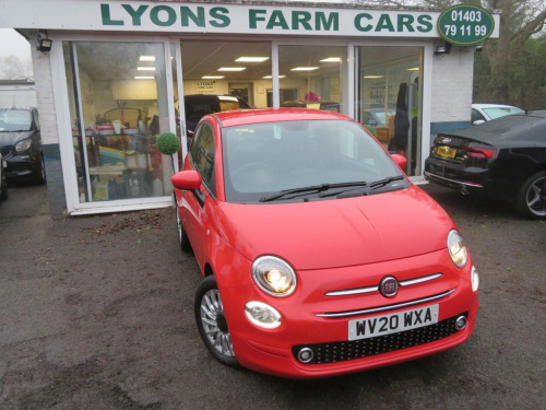 Fiat 500  1.2 LOUNGE 3d 69 BHP NEW SHAPE