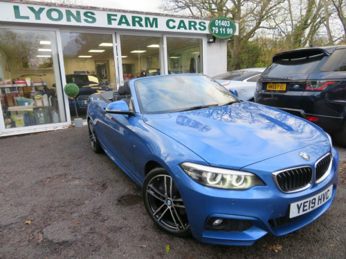 BMW 2 Series  2.0 220d M Sport Convertible 2dr Diesel Auto Euro 