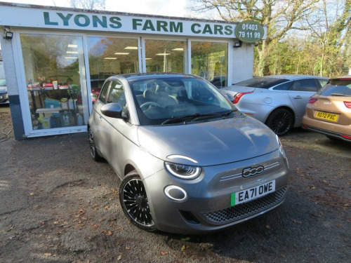 Fiat 500  42kWh La Prima Hatchback 3dr Electric Auto (118 ps