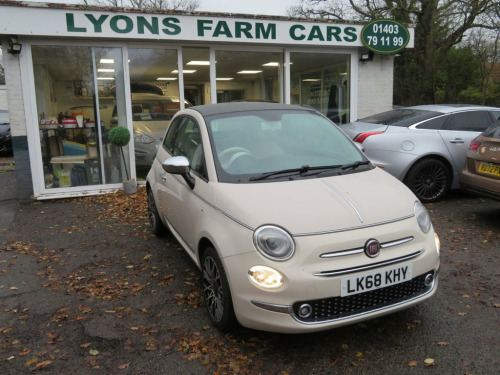 Fiat 500C  1.2 Collezione Fall Convertible 2dr Petrol Dualogi