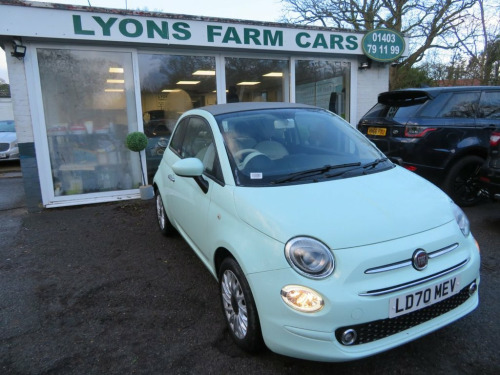 Fiat 500C  1.0 MHEV Lounge Convertible 2dr Petrol Manual Euro