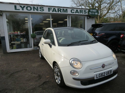 Fiat 500  1.2 Lounge Hatchback 3dr Petrol Dualogic Euro 4 (6