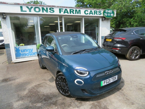 Fiat 500  42kWh La Prima Convertible 2dr Electric Automatic 