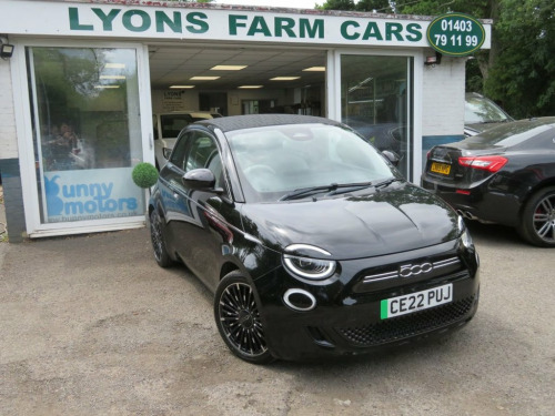Fiat 500  42kWh La Prima Convertible 2dr Electric Automatic 