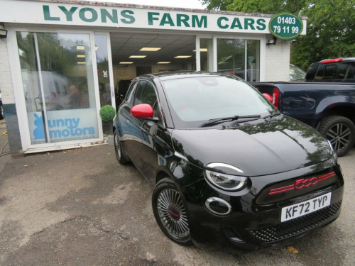 Fiat 500  42kWh RED Hatchback 3dr Electric Automatic (118 ps
