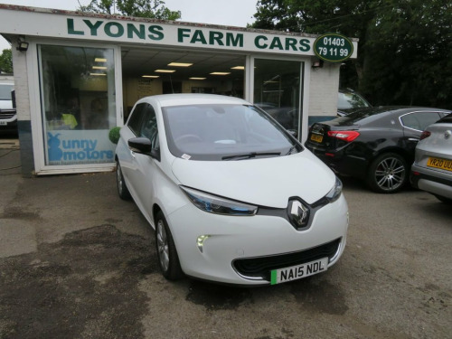 Renault Zoe  22kWh Dynamique Zen Hatchback 5dr Electric Auto (i