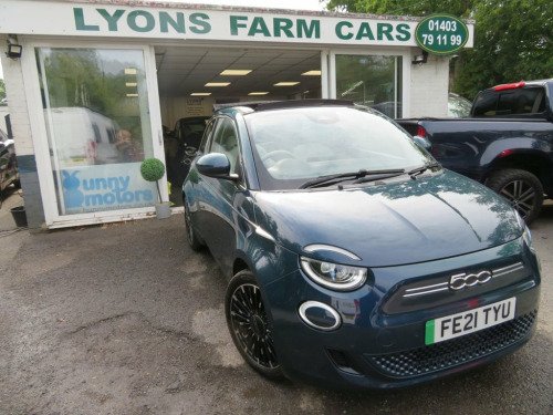 Fiat 500  42kWh La Prima Convertible 2dr Electric Automatic 