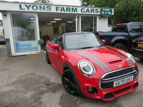 MINI Convertible  2.0 Cooper S Sport Convertible 2dr Petrol Steptron