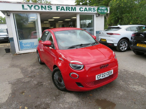 Fiat 500  42kWh RED Hatchback 3dr Electric Automatic (118 ps