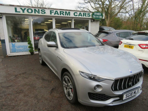 Maserati Levante  3.0D V6 SUV 5dr Diesel ZF 4WD Euro 6 (s/s) (275 ps 