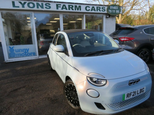 Fiat 500  42kWh La Prima Convertible 2dr Electric Automatic  