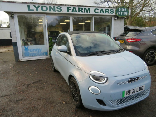 Fiat 500  42kWh La Prima Convertible 2dr Electric Automatic  