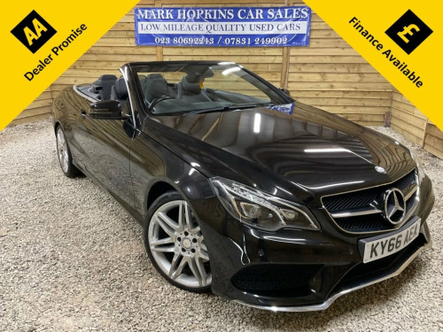 Mercedes-Benz E-Class  2.1 E220d AMG Line Edition Cabriolet 2dr Diesel G-