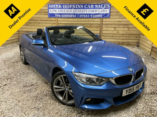 BMW 4 Series  3.0 435i M Sport Convertible 2dr Petrol Auto Euro 