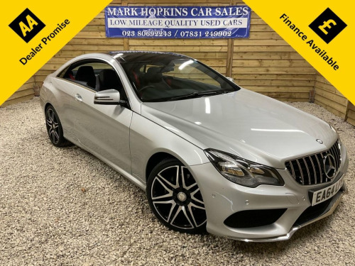 Mercedes-Benz E-Class  3.0 E350d V6 BlueTEC AMG Line Coupe 2dr Diesel G-T