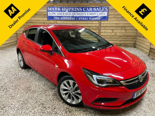 Vauxhall Astra  1.4i SE Hatchback 5dr Petrol Manual Euro 6 (100 ps