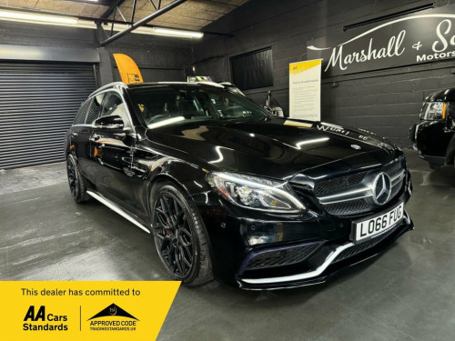 Mercedes-Benz C-Class  4.0 AMG C 63S 5d 503 BHP ESTATE 6 MERCEDES SERVICE