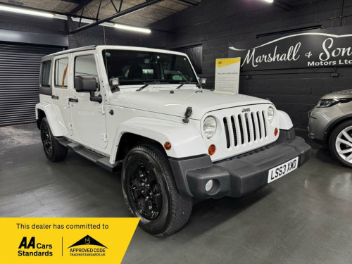 Jeep Wrangler  2.8 CRD Sahara SUV 4dr Diesel AUTO 4WD Euro 5 (197