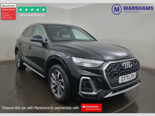 Audi Q5  2.0 TDI QUATTRO S LINE 5d 202 BHP **REVERSECAM**PA