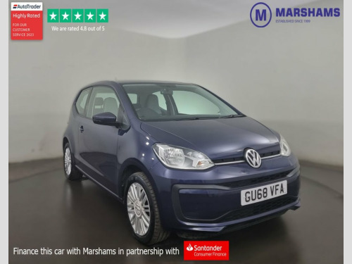 Volkswagen up!  1.0 Move up! Hatchback 3dr Petrol Manual Euro 6 (s