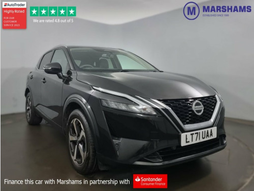 Nissan Qashqai  1.3 DIG-T MHEV N-Connecta SUV 5dr Petrol Hybrid Ma