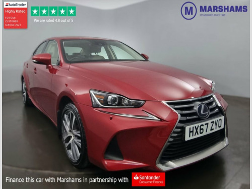 Lexus IS  2.5 300h Advance Saloon 4dr Petrol Hybrid E-CVT Eu