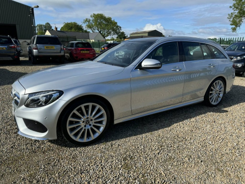 Mercedes-Benz C-Class  220 D AMG LINE PREMIUM AUTO LOW MILES FSH ULEZ FRE