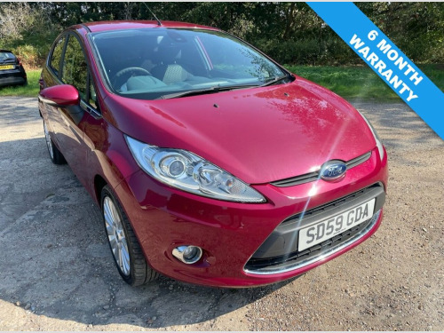 Ford Fiesta  1.6 TITANIUM 5d 118 BHP COMPREHENSIVE SERVICE HIST