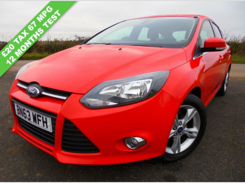 Ford Focus  1.6 TDCi Zetec Hatchback 5dr Diesel Manual Euro 5 