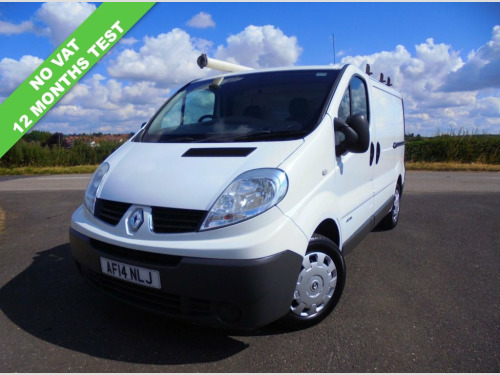 Renault Trafic  2.0 dCi SL27 Sport Panel Van 3dr Diesel Manual L1 