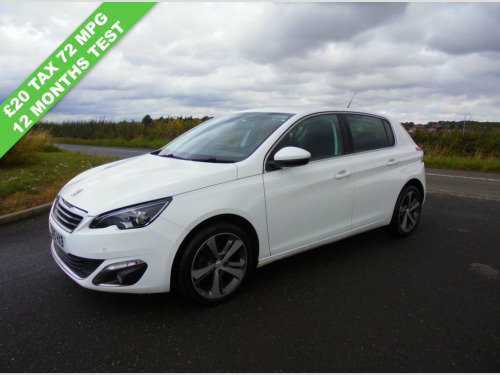 Peugeot 308  1.6 HDi Allure Hatchback 5dr Diesel Manual Euro 5 