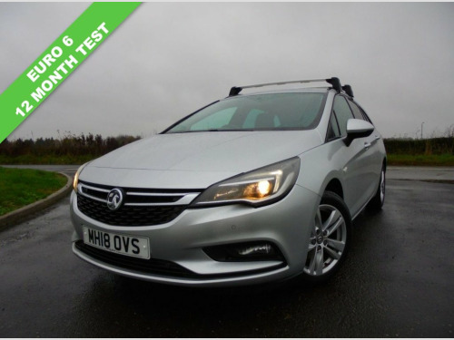 Vauxhall Astra  1.6 CDTi ecoTEC BlueInjection Tech Line Nav Sports 