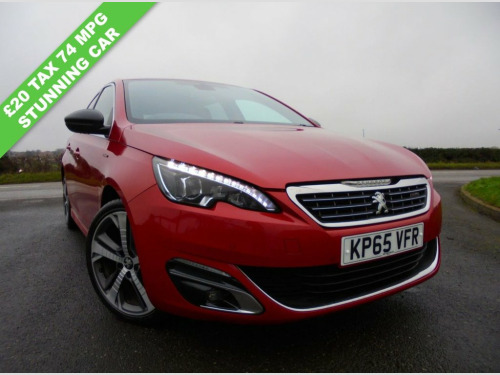 Peugeot 308  1.6 BlueHDi GT Line Hatchback 5dr Diesel Manual Eu 