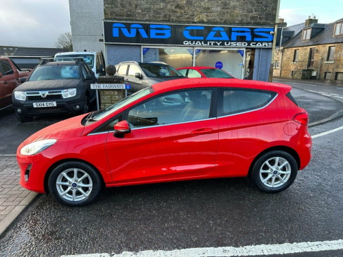 Ford Fiesta  1.0T EcoBoost Zetec Hatchback 3dr Petrol Manual Eu