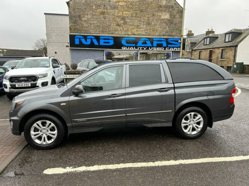 Ssangyong Korando Sports  2.0D EX Pickup Double Cab 4dr Diesel Manual 4WD Eu 