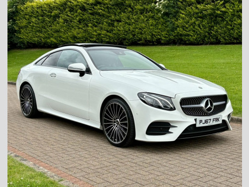 Mercedes-Benz E-Class  2.0 E220d AMG Line (Premium) Coupe 2dr Diesel G-Tr