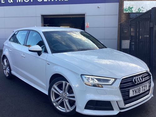 Audi A3  1.5 TFSI CoD S line Sportback 5dr Petrol S Tronic 