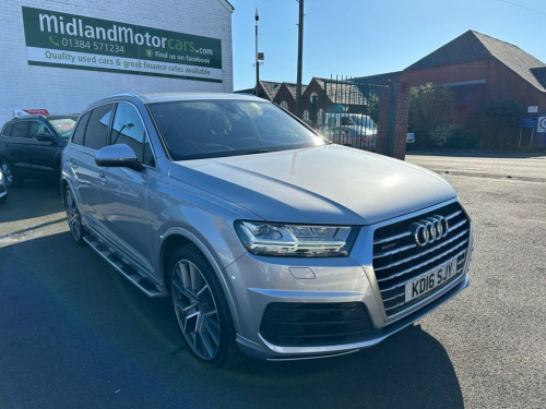 Audi Q7  3.0 TDI V6 S line SUV 5dr Diesel Tiptronic quattro