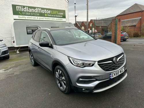 Vauxhall Grandland X  1.2 Turbo Sport Nav SUV 5dr Petrol Manual Euro 6 (