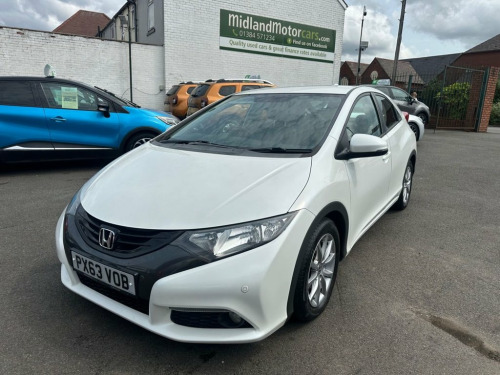 Honda Civic  1.8 i-VTEC EX Hatchback 5dr Petrol Auto Euro 5 (14