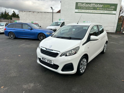 Peugeot 108  1.0 Active Hatchback 5dr Petrol Manual Euro 6 (68 