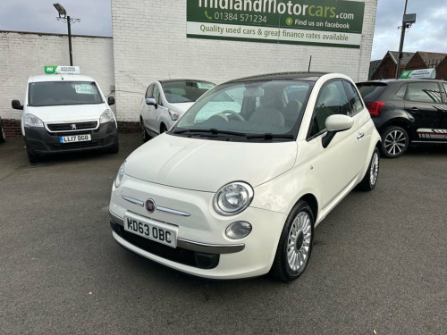 Fiat 500  1.2 Lounge Hatchback 3dr Petrol Manual Euro 6 (s/s 