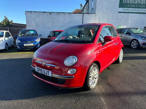 Fiat 500  1.2 Pop Star Hatchback 3dr Petrol Manual Euro 6 (s 